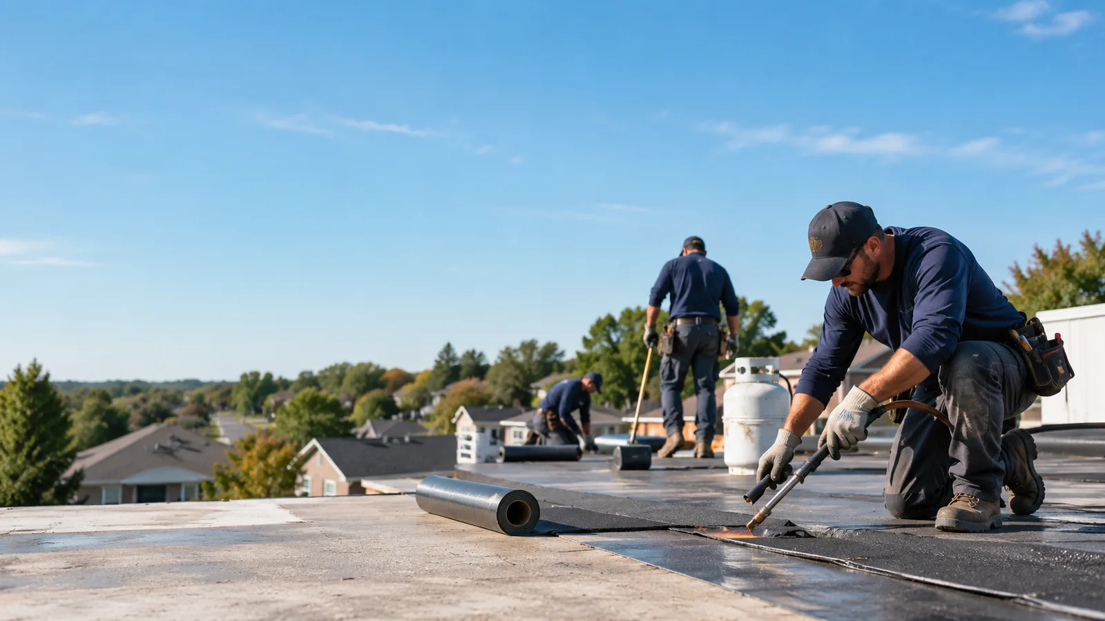 Flat Roof Leak Repair providers in Lyburn, WV